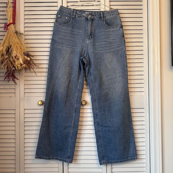 HDLTE Wide Leg Jeans - Picture 1 of 4